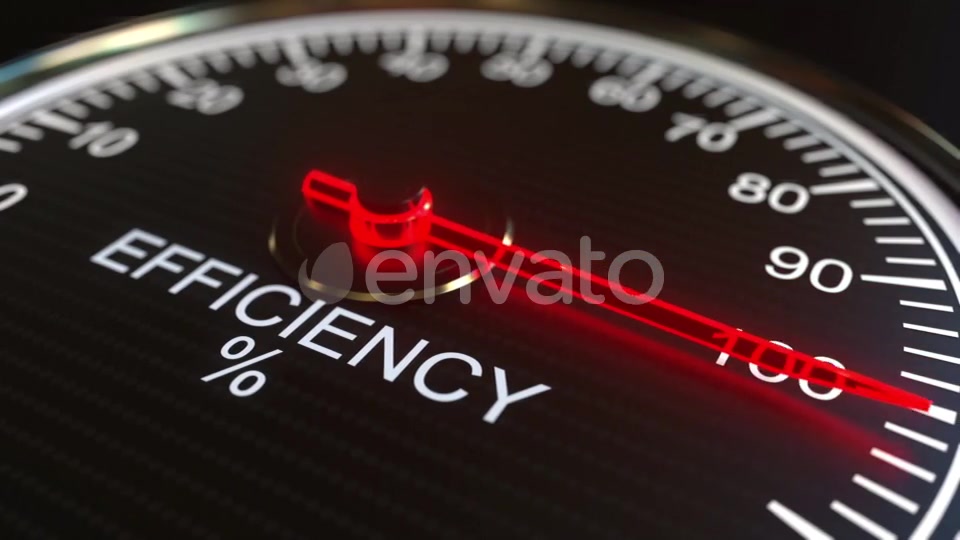 Efficiency Meter or Indicator Videohive 21824559 Motion Graphics Image 4