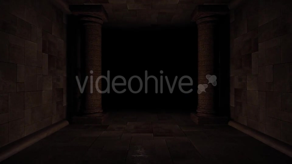 Egyptian Corridor With Pillars Videohive 13479328 Motion Graphics Image 4