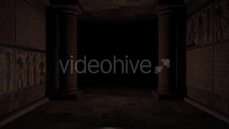 Egyptian Corridor With Pillars Videohive 13479328 Motion Graphics Image 5