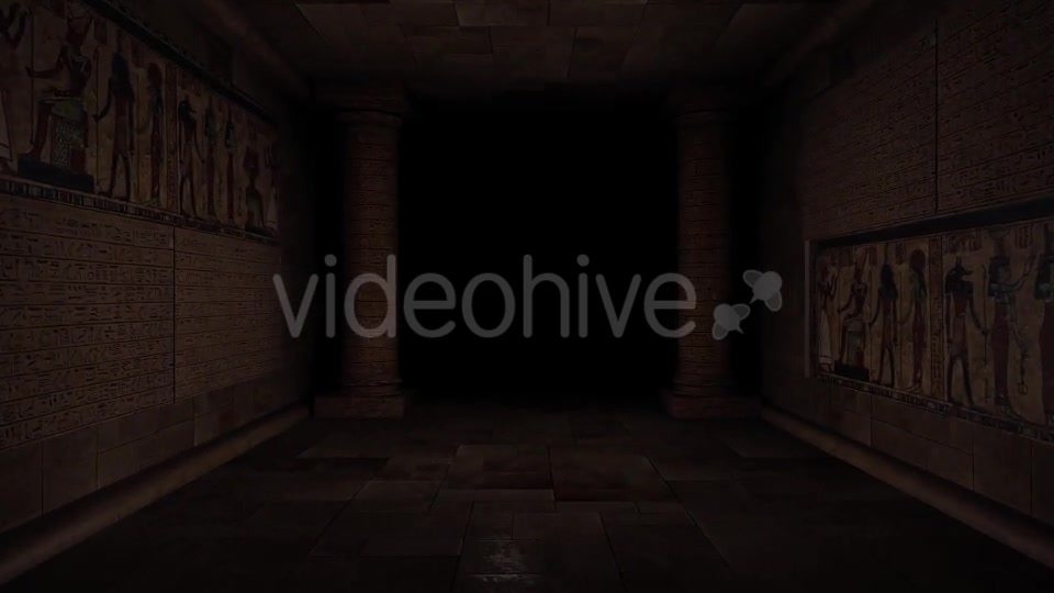 Egyptian Corridor With Pillars Videohive 13479328 Motion Graphics Image 6