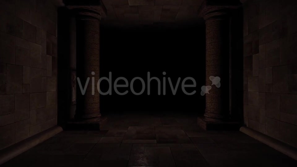Egyptian Corridor With Pillars Videohive 13479328 Motion Graphics Image 8