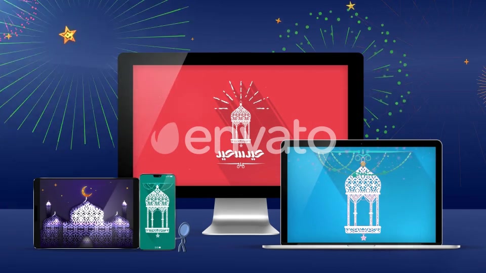Eid Mubarak Digital Signage Videohive 23841961 Motion Graphics Image 11