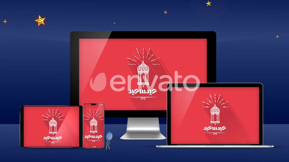 Eid Mubarak Digital Signage Videohive 23841961 Motion Graphics Image 12