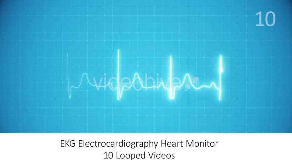 EKG Electrocardiography Heart Monitor Pack Videohive 18460356 Motion Graphics Image 10