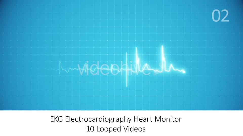 EKG Electrocardiography Heart Monitor Pack Videohive 18460356 Motion Graphics Image 2