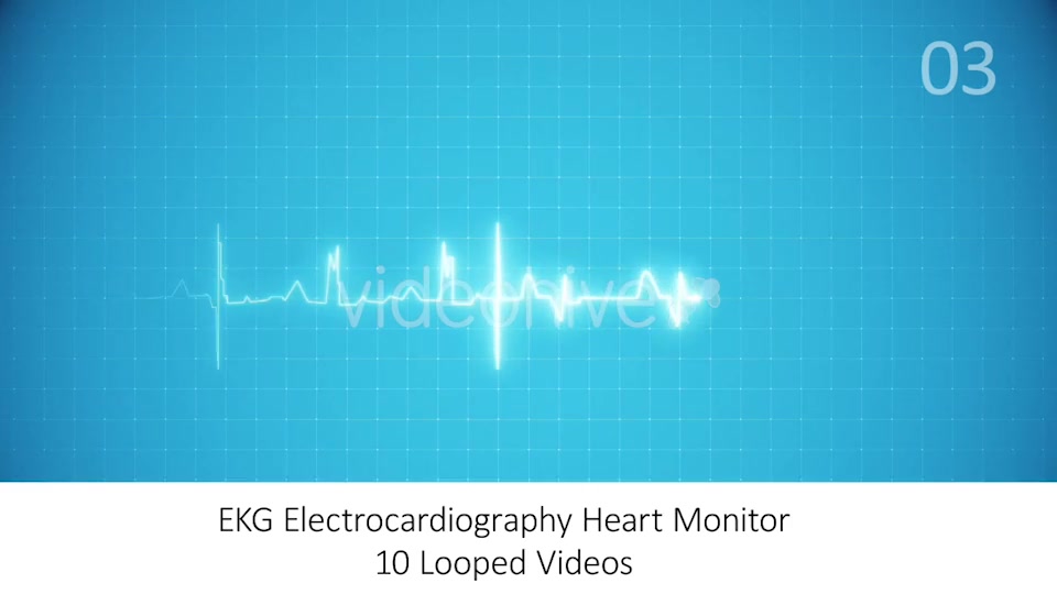 EKG Electrocardiography Heart Monitor Pack Videohive 18460356 Motion Graphics Image 3