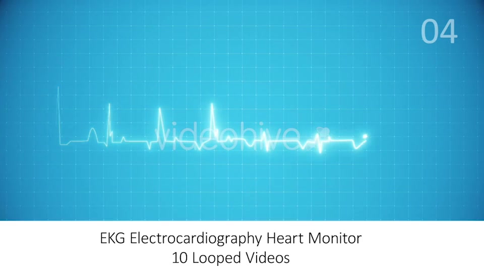 EKG Electrocardiography Heart Monitor Pack Videohive 18460356 Motion Graphics Image 4