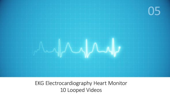 EKG Electrocardiography Heart Monitor Pack - 18460356 Download Videohive