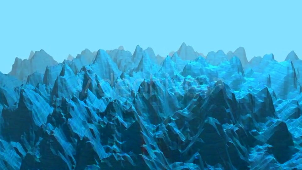 Electric Blue Mountains VJ (4 Pack) Videohive 8029002 Motion Graphics Image 3