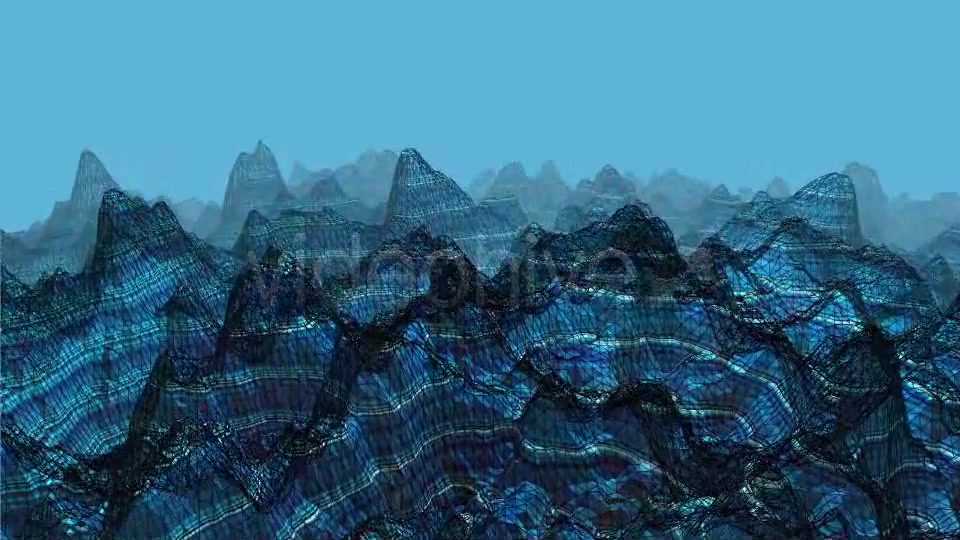 Electric Blue Mountains VJ (4 Pack) Videohive 8029002 Motion Graphics Image 6