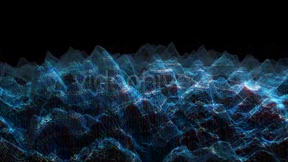 Electric Blue Mountains VJ (4 Pack) Videohive 8029002 Motion Graphics Image 9