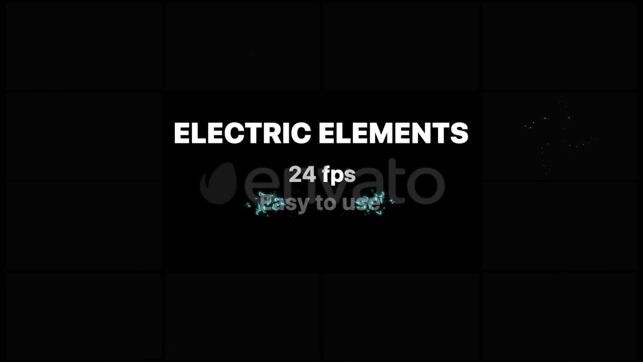 Electric Elements | Motion Graphics Pack Videohive 21667621 Motion Graphics Image 2