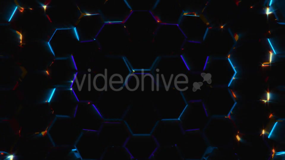 Electric Hexagons Field Videohive 19230723 Motion Graphics Image 7