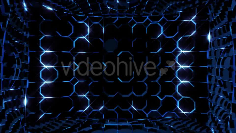 Electric Neon Octagons Videohive 17764125 Motion Graphics Image 1