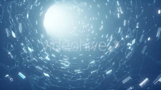 Electronic Printed Circuit Board Electronics Tunnel Videohive 20970313 Motion Graphics Image 7