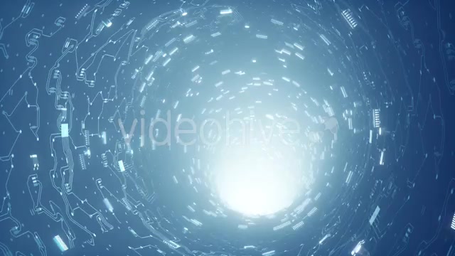 Electronic Printed Circuit Board Electronics Tunnel Videohive 20970313 Motion Graphics Image 8
