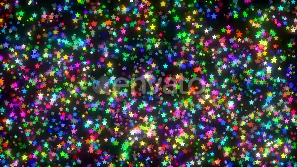 Elegant Colorful Stars Videohive 21626752 Motion Graphics Image 2