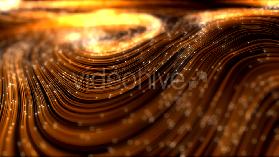Elegant Golden Curl Lines Background 4K Videohive 21355715 Motion Graphics Image 6