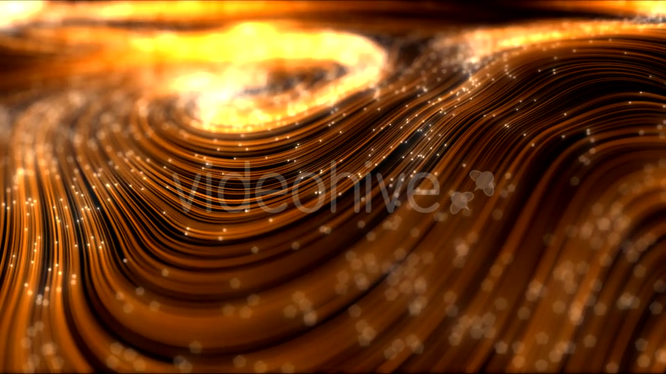 Elegant Golden Curl Lines Background 4K Videohive 21355715 Motion Graphics Image 7