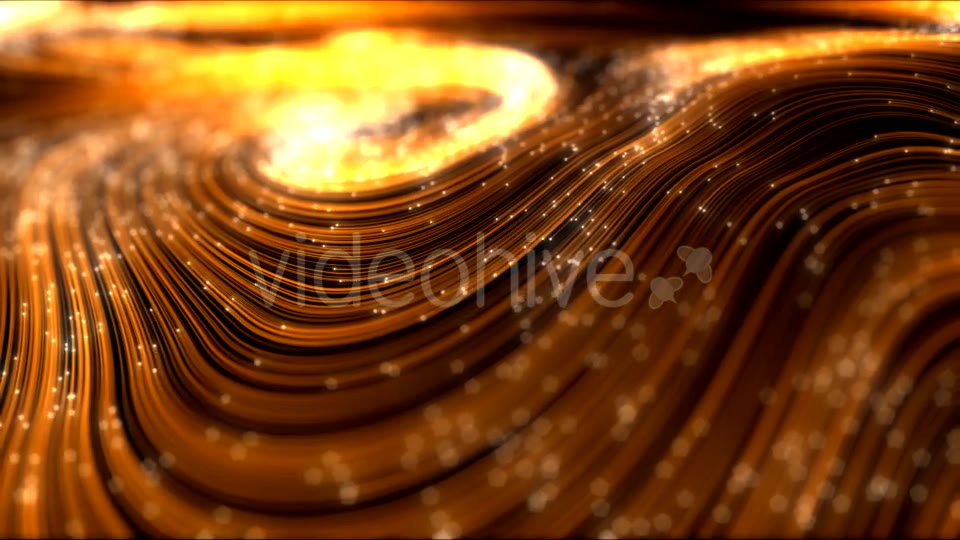 Elegant Golden Curl Lines Background 4K Videohive 21355715 Motion Graphics Image 8
