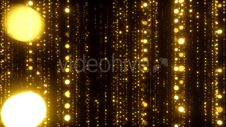 Elegant Golden Particles Videohive 20773659 Motion Graphics Image 1