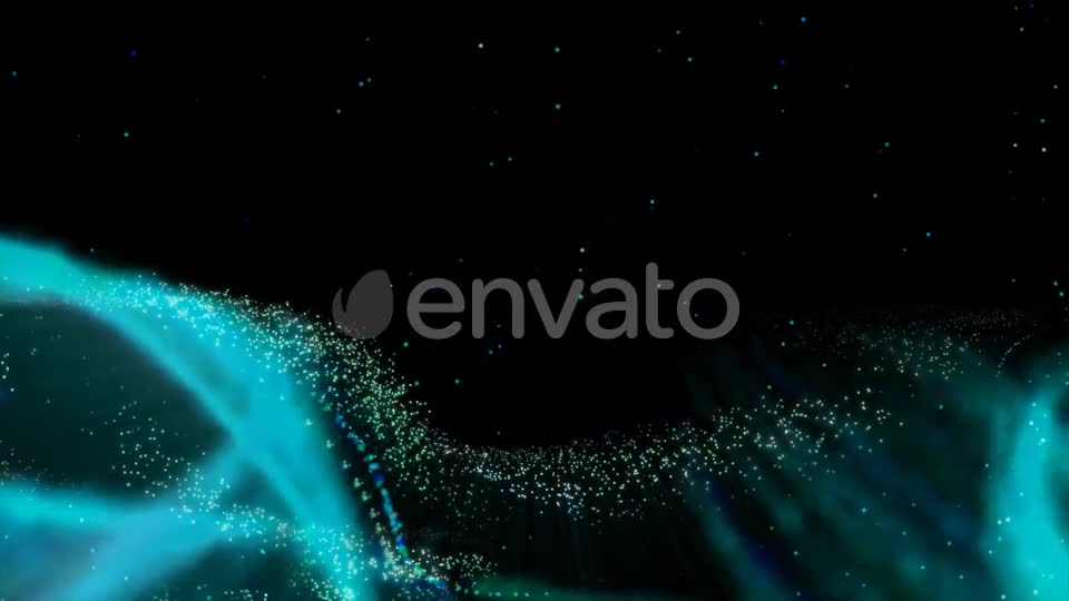 Emerald Cinematic Background with Particles Videohive 21688437 Motion Graphics Image 1