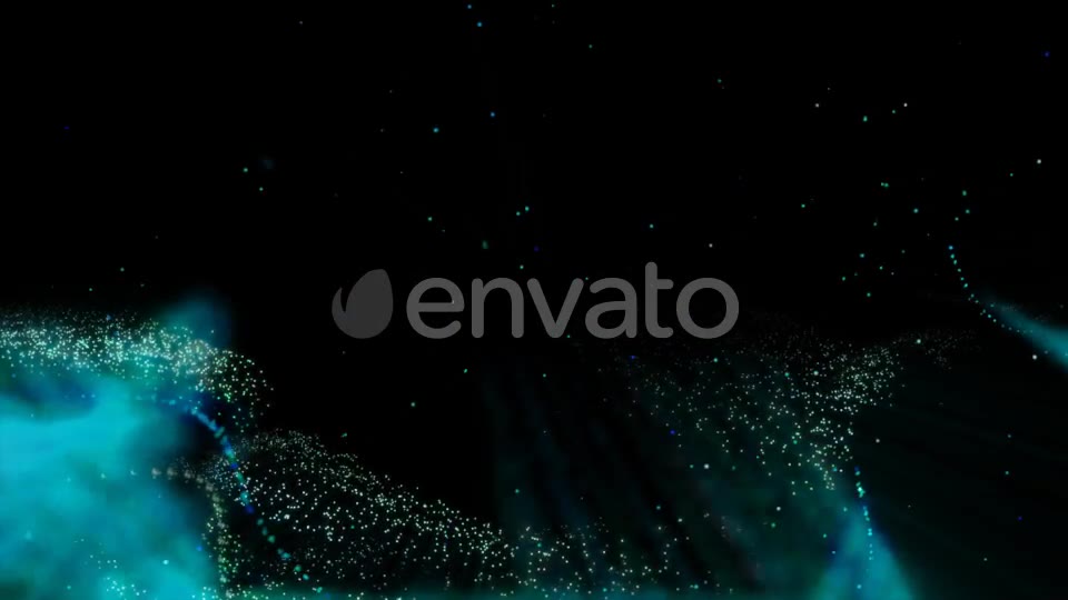 Emerald Cinematic Background with Particles Videohive 21688437 Motion Graphics Image 2