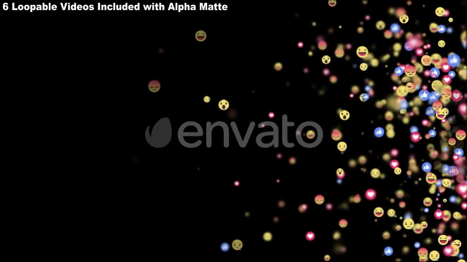 Emoji Package (6 Videos) Videohive 23455699 Motion Graphics Image 5
