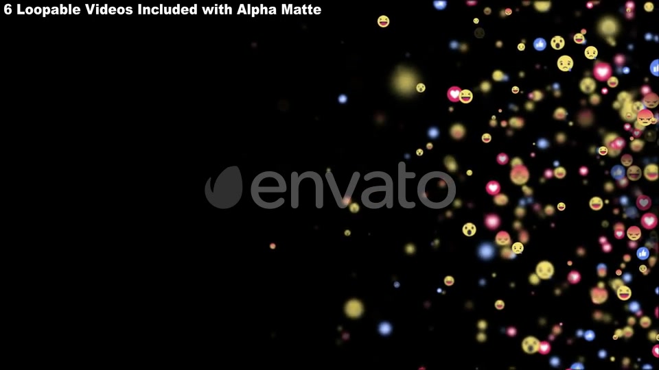 Emoji Package (6 Videos) Videohive 23455699 Motion Graphics Image 6
