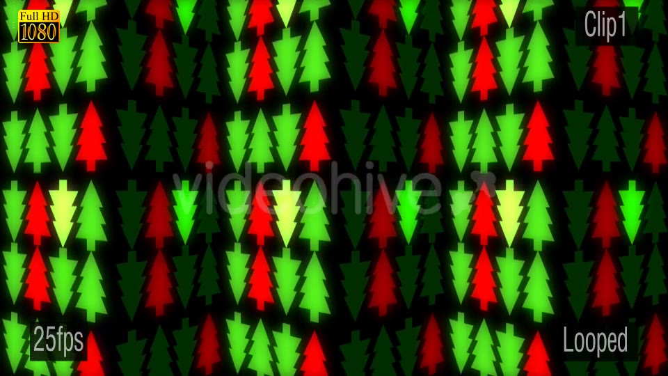 Endless Christmas Tree Videohive 9795427 Motion Graphics Image 2