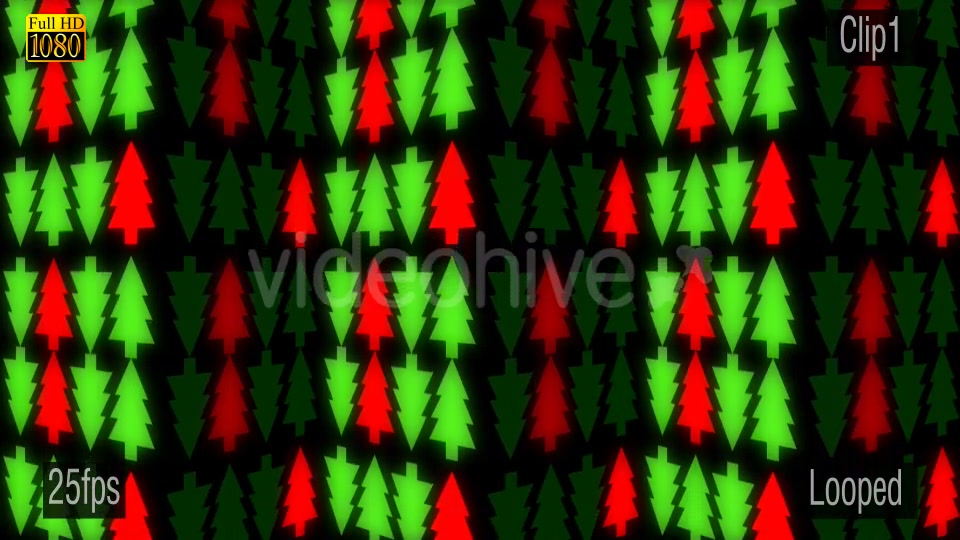 Endless Christmas Tree Videohive 9795427 Motion Graphics Image 3