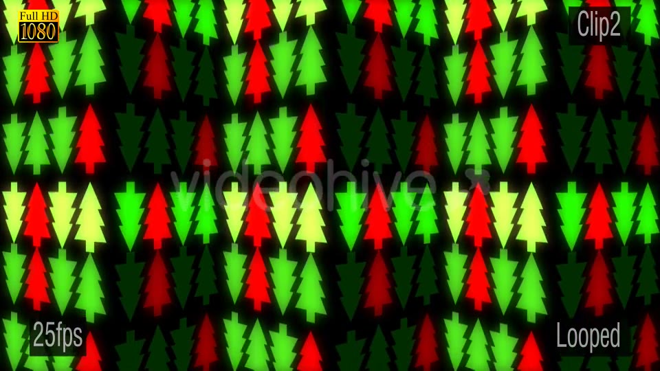 Endless Christmas Tree Videohive 9795427 Motion Graphics Image 9