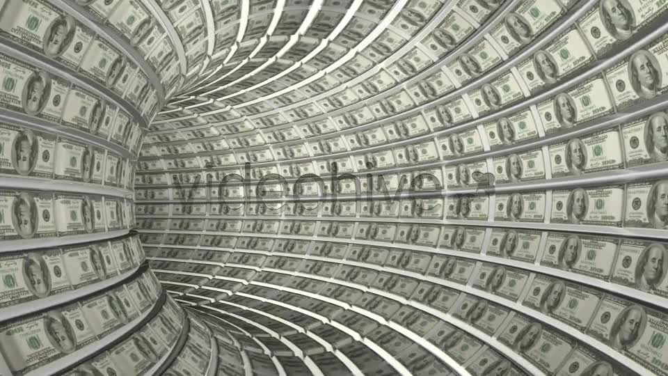 Endless Dollars Tunnel Videohive 8082068 Motion Graphics Image 7
