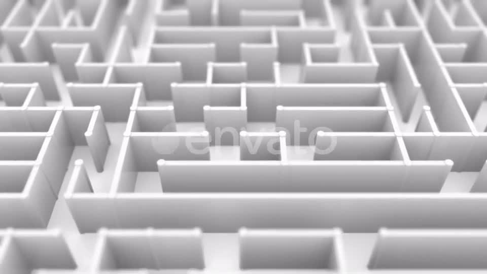 Endless Flight Over a Big Maze Videohive 21687068 Motion Graphics Image 1