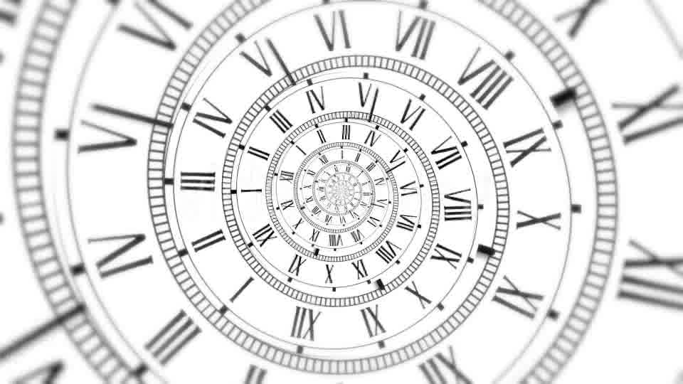 Endless Time With Roman Numerals Videohive 20802072 Motion Graphics Image 11