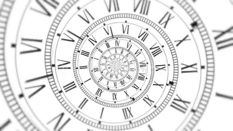 Endless Time With Roman Numerals Videohive 20802072 Motion Graphics Image 12