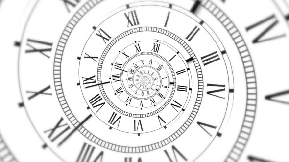 Endless Time With Roman Numerals - Videohive 20802072 Download