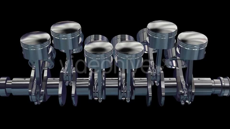Engine Pistons #1 Videohive 19171876 Motion Graphics Image 2