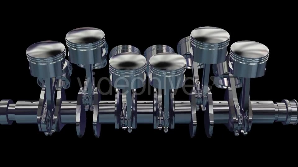 Engine Pistons #1 Videohive 19171876 Motion Graphics Image 3