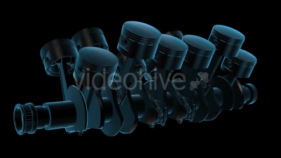 Engine Pistons #5 Videohive 19171909 Motion Graphics Image 1