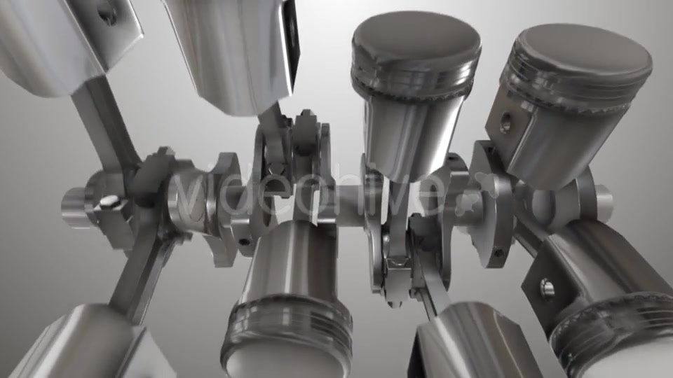 Engine Pistons Turning Videohive 19475541 Motion Graphics Image 10