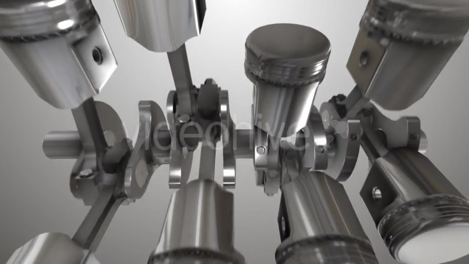 Engine Pistons Turning Videohive 19475541 Motion Graphics Image 11