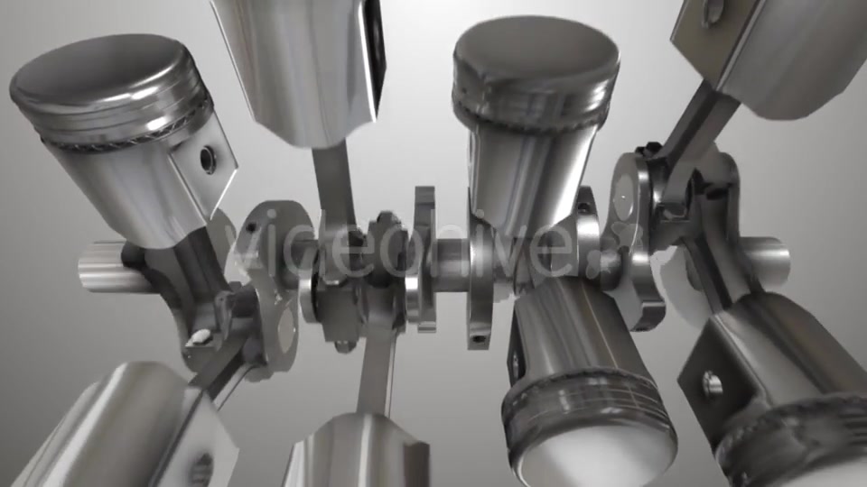 Engine Pistons Turning Videohive 19475541 Motion Graphics Image 12