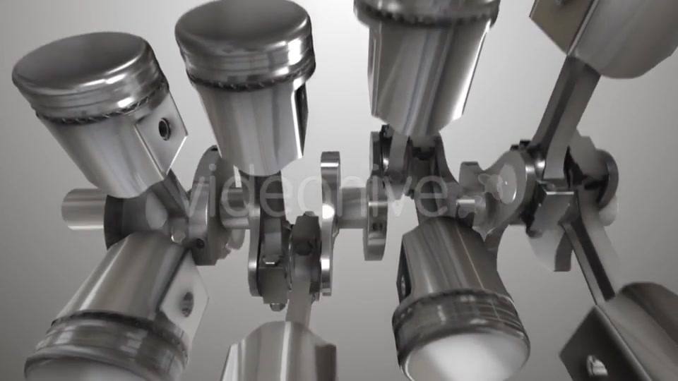 Engine Pistons Turning Videohive 19475541 Motion Graphics Image 13