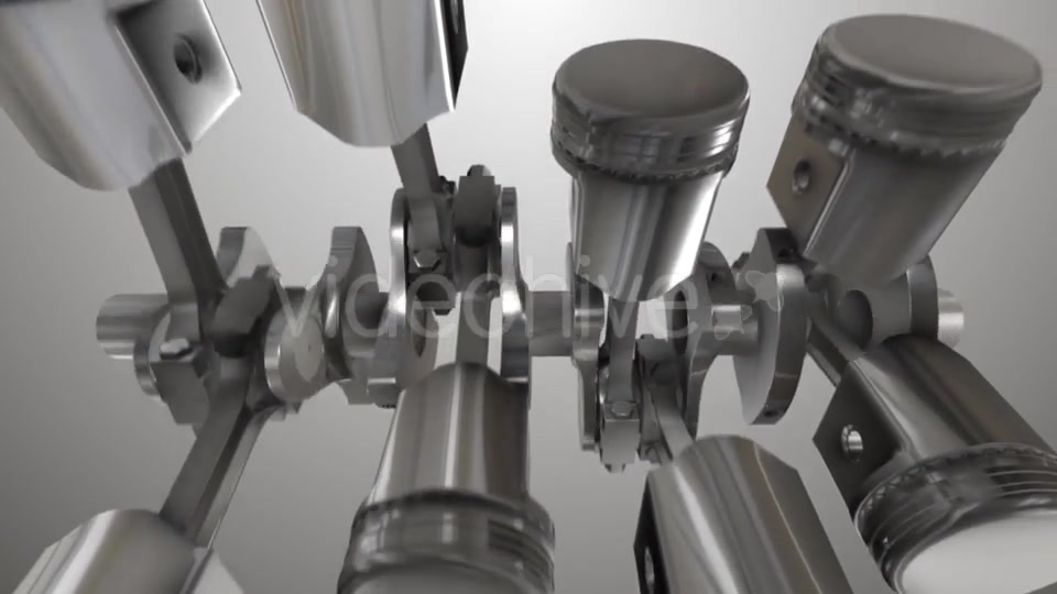 Engine Pistons Turning Videohive 19475541 Motion Graphics Image 4