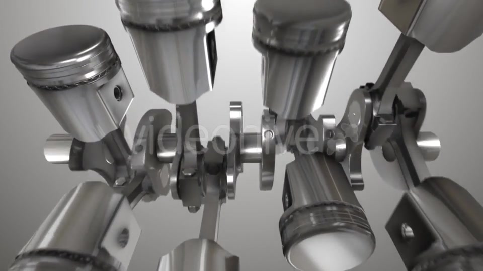 Engine Pistons Turning Videohive 19475541 Motion Graphics Image 6