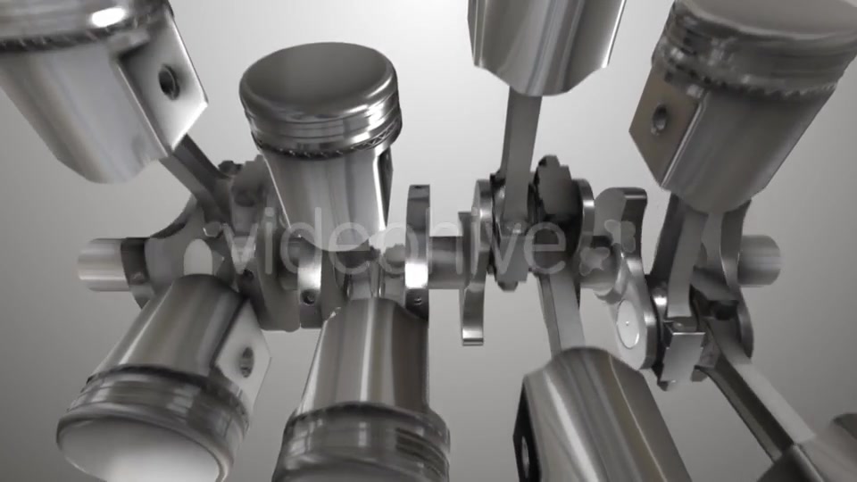 Engine Pistons Turning Videohive 19475541 Motion Graphics Image 8