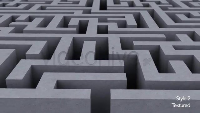 Entrance to a Maze or Labyrinth Puzzle 2 Styles Videohive 5494438 Motion Graphics Image 10