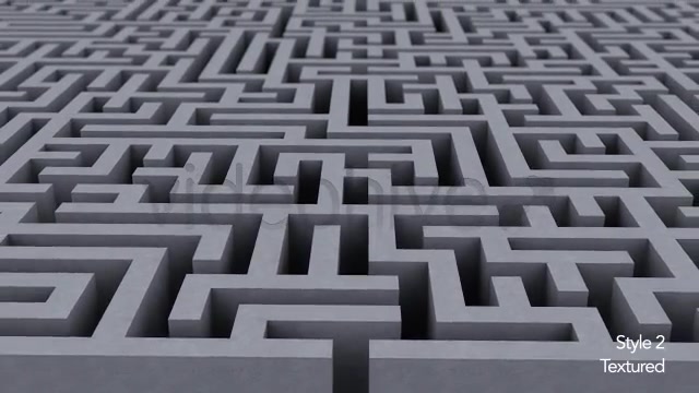Entrance to a Maze or Labyrinth Puzzle 2 Styles Videohive 5494438 Motion Graphics Image 11