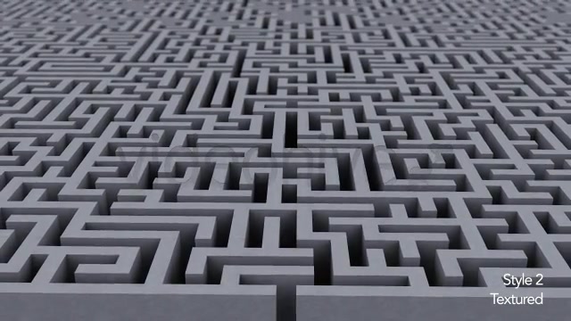 Entrance to a Maze or Labyrinth Puzzle 2 Styles Videohive 5494438 Motion Graphics Image 12